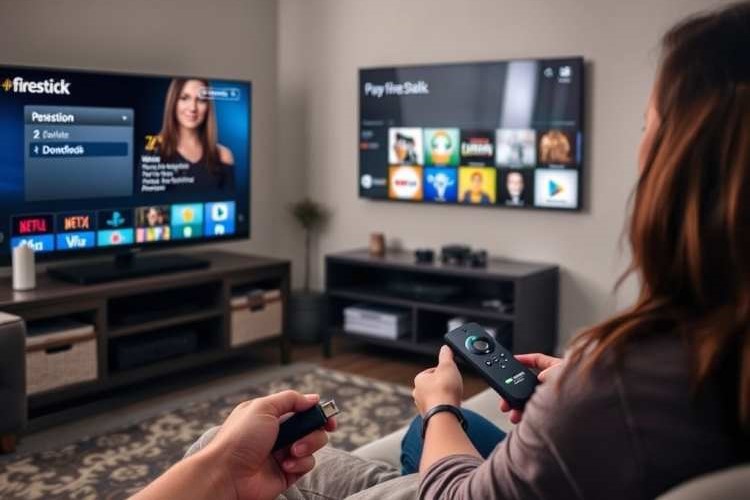 تنزيل التطبيقات على جهاز Firestick